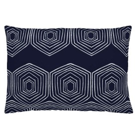 Capa de travesseiro Naturals Blue Mand (50 x 30 cm) de Naturals, Capas - Ref: S2806065, Preço: 8,31 €, Desconto: %