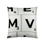 Housse de coussin Naturals Scrabble (50 x 50 cm) de Naturals, Housses de coussin - Réf : S2806461, Prix : 7,31 €, Remise : %