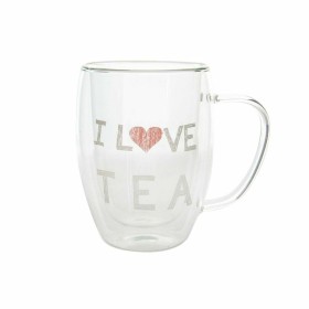 Taza Mug DKD Home Decor Transparente Plástico 400 ml de DKD Home Decor, Tazas - Ref: S3025770, Precio: 7,49 €, Descuento: %