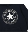 Jungen Sweater mit Kapuze Converse Ctp Schwarz | Tienda24 Tienda24.eu