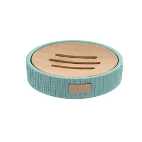 Portasapone DKD Home Decor 11 x 11 x 2,5 cm Cemento Verde di DKD Home Decor, Supporti e distributori - Rif: S3041014, Prezzo:...