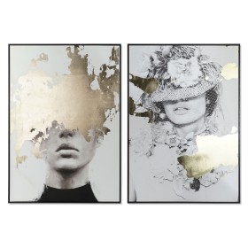 Painting DKD Home Decor Lady 100 x 4 x 140 cm (2 Units) by DKD Home Decor, Prints on Canvas - Ref: S3052789, Price: 198,48 €,...