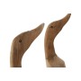 Figura Decorativa Home ESPRIT Blanco Rojo Natural Pato 14 x 28 x 43 cm (2 Unidades) de Home ESPRIT, Adornos - Ref: S3053489, ...