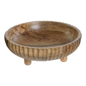 Centro de Mesa DKD Home Decor Marrón oscuro 25 x 25 x 9 cm de DKD Home Decor, Adornos - Ref: S3053599, Precio: 18,94 €, Descu...