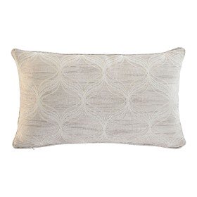 Cushion DKD Home Decor Golden 50 x 10 x 30 cm Flowers | Tienda24 - Global Online Shop Tienda24.eu