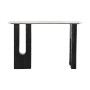 Console Home ESPRIT Blanc Noir Marbre Bois de manguier 117 x 31 x 77 cm de Home ESPRIT, Tables - Réf : S3054164, Prix : 247,0...