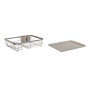 Draining Rack for Kitchen Sink Home ESPRIT Grey 44 x 32 x 13 cm | Tienda24 - Global Online Shop Tienda24.eu