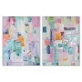 Cuadro Home ESPRIT Abstracto Urbano 90 x 3,5 x 120 cm (2 Unidades) de Home ESPRIT, Impresiones sobre lienzo - Ref: S3055617, ...