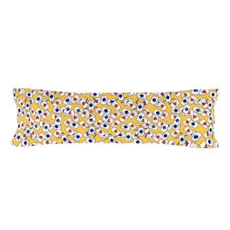 Federa HappyFriday Mr Fox Tea Time Multicolore 45 x 125 cm di HappyFriday, Lenzuola e federe per cuscino - Rif: D1609825, Pre...