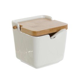 Portazucchero DKD Home Decor 28 x 10 x 13,5 cm Cristallo Naturale Trasparente 300 ml Vetro Borosilicato | Tienda24 - Global Online Shop Tienda24.eu