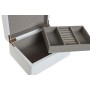 Caja-Joyero Home ESPRIT Blanco Crema Madera Madera MDF 20 x 15,5 x 9,5 cm de Home ESPRIT, Organizadores de joyas - Ref: S3056...