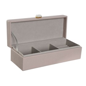 Caja-Joyero Home ESPRIT Rosa claro 28,5 x 12,5 x 5,5 cm de Home ESPRIT, Organizadores de joyas - Ref: S3056317, Precio: 24,87...