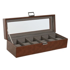 Caja-Joyero Home ESPRIT Marrón Cristal 33 x 11,5 x 9 cm de Home ESPRIT, Organizadores de joyas - Ref: S3056321, Precio: 30,48...