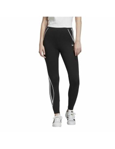 Lange Sporthose Adidas Brand Love 7/8 Schwarz Damen | Tienda24 Tienda24.eu