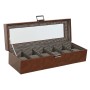 Box-Schmuckkästchen Home ESPRIT Braun Kristall 33 x 11,5 x 9 cm | Tienda24 - Global Online Shop Tienda24.eu