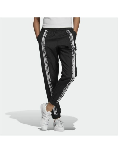 Long Sports Trousers Adidas Track Black Lady | Tienda24 Tienda24.eu