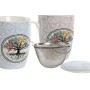 Tasse avec filtre pour infusions Home ESPRIT Bleu Rose 340 ml (2 Unités) de Home ESPRIT, Tasses - Réf : S3056405, Prix : 9,69...