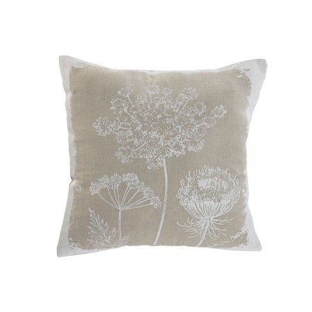 Cojín Home ESPRIT Blanco Beige Impreso Boho 45 x 45 cm de Home ESPRIT, Cojines - Ref: S3056826, Precio: 9,34 €, Descuento: %