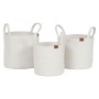 Conjunto de Cestas Home ESPRIT Branco Moderno 30 x 30 x 28 cm (3 Peças) de Home ESPRIT, Caixas - Ref: S3056898, Preço: 40,60 ...