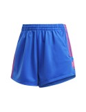 Damen-Sportshorts Adidas Originals Adicolor 3D Trefoil Blau | Tienda24 Tienda24.eu