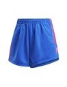 Short de Sport pour Femme Adidas Originals Adicolor 3D Trefoil Bleu | Tienda24 Tienda24.eu