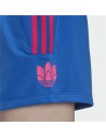 Short de Sport pour Femme Adidas Originals Adicolor 3D Trefoil Bleu | Tienda24 Tienda24.eu