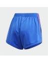 Short de Sport pour Femme Adidas Originals Adicolor 3D Trefoil Bleu | Tienda24 Tienda24.eu