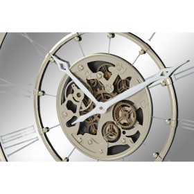 Wanduhr DKD Home Decor Weiß Braun Holz Häuser Urban 20 x 4 x 30 cm | Tienda24 - Global Online Shop Tienda24.eu