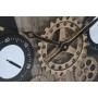 Horloge Murale Home ESPRIT Noir Naturel Verre Fer 60 x 8 x 60 cm de Home ESPRIT, Pendules murales - Réf : S3057647, Prix : 98...