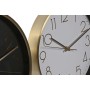 Wanduhr Home ESPRIT Weiß Schwarz Aluminium 30 x 4,3 x 30 cm (2 Stück) | Tienda24 - Global Online Shop Tienda24.eu