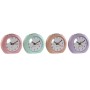 Horloge de table Home ESPRIT Rose Corail Lila 10 x 4,7 x 9 cm de Home ESPRIT, Pendulettes de bureau - Réf : S3057763, Prix : ...