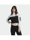 Damen Kurzarm-T-Shirt Adidas Cropped Weiß | Tienda24 Tienda24.eu