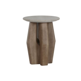 Mesa auxiliar Home ESPRIT Madera Mármol 40 x 40 x 51 cm de Home ESPRIT, Mesas - Ref: S3058416, Precio: 152,46 €, Descuento: %