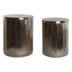 Set of 2 tables Home ESPRIT Golden Metal 42 x 42 x 52 cm by Home ESPRIT, Tables - Ref: S3058417, Price: 176,95 €, Discount: %