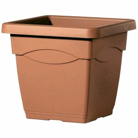 Plant pot Deroma Squared Brown Injected Ø 50 cm 50
