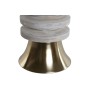 Mesa de apoio Home ESPRIT Branco Dourado Madeira Metal 41 x 41 x 53 cm de Home ESPRIT, Jogos de móveis - Ref: S3058419, Preço...