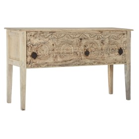 Mesa de apoio DKD Home Decor 61 x 61 x 52 cm Natural Madeira | Tienda24 - Global Online Shop Tienda24.eu