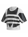 Damen Kurzarm-T-Shirt Adidas Big Logo | Tienda24 Tienda24.eu