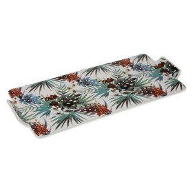 Bandeja Versa Tropical Porcelana (16,3 x 2,5 x 36,5 cm) de Versa, Platos y fuentes - Ref: S3401777, Precio: 6,45 €, Descuento: %