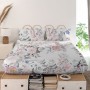 Top sheet HappyFriday Delicate bouquet Multicolour Single by HappyFriday, Sheets and pillowcases - Ref: D1609863, Price: 25,8...