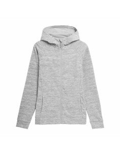 Felpa con Cappuccio Donna 4F Fleece Grigio da 4F, Donna - Ref: S6496544, Precio: 26,45 €, Descuento: %