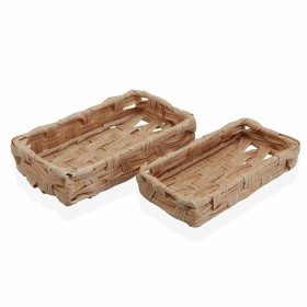 Set de basket Versa 11 x 4 x 20 cm Polyéthylène Bain et douche (2 pcs) de Versa, Rangements pour produits cosmétiques - Réf :...