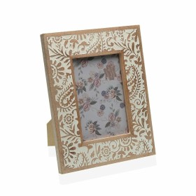 Fotorahmen Weiß Schwarz Kristall polystyrol 13 x 18 cm 24,5 X 1,5 X 19,5 CM | Tienda24 - Global Online Shop Tienda24.eu