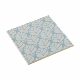 Table Mat Versa Ice Blue Ceramic (15 x 0,7 x 15 cm) by Versa, Trivets - Ref: S3407967, Price: 6,88 €, Discount: %