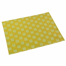 Individuais Versa Daisy Amarelo Poliéster (36 x 0,5 x 48 cm) de Versa, Toalhas de mesa individuais - Ref: S3408908, Preço: 4,...