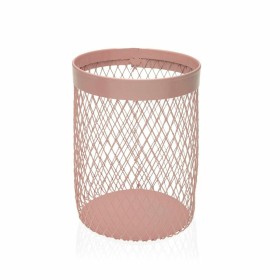 Bote para Utensilios de Cocina Versa Rosa Acero 11,5 x 15,5 x 11,5 cm de Versa, Estantes y soportes - Ref: S3409098, Precio: ...