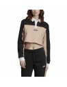 Polo à manches courtes femme Adidas Originals Cropped Femme Noir | Tienda24 Tienda24.eu