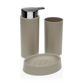 Bath Set Versa Beige polypropylene (6,5 x 16 x 6,5 cm) by Versa, Bathroom Accessory Sets - Ref: S3409518, Price: 8,51 €, Disc...