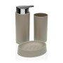 Bath Set Versa Beige polypropylene (6,5 x 16 x 6,5 cm) | Tienda24 - Global Online Shop Tienda24.eu