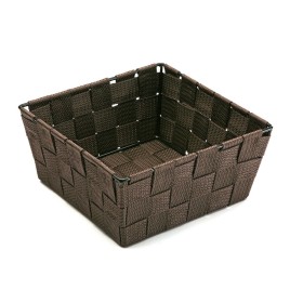 Panier Multi-usages Versa Chocolat 19 x 9 x 19 cm de Versa, Rangements pour produits cosmétiques - Réf : S3409665, Prix : 4,5...